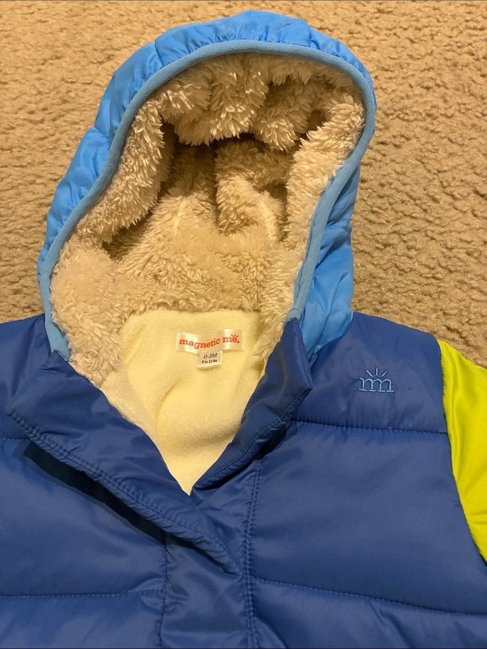 Magnetic Me Puffer One-Piece Snowsuit Bunting Winter Suit